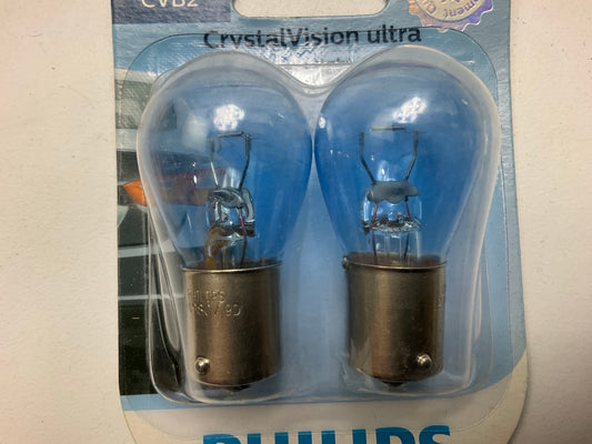 Philips P21WCVB2 CrystalVision Ultra Back Up Lamp Light Bulb P21W - 4 PACK