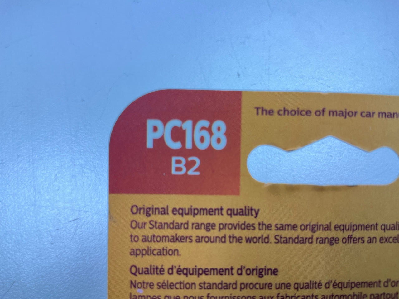 Philips PC168B2 Standard Instrument Panel Lamp Light Bulb PC168 - 2 PACK