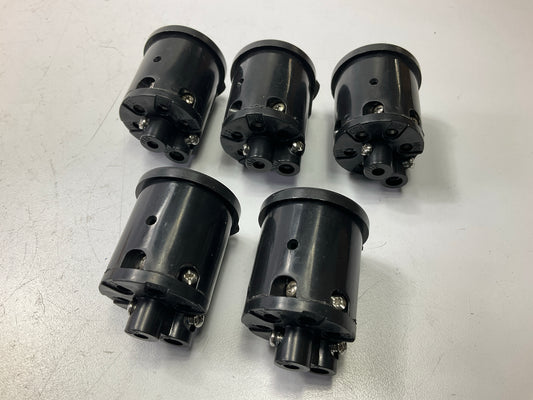 5 PHILLIPS 15-711 Electrical Cable Receptacle Connector Insert Plug 7pin Sockets