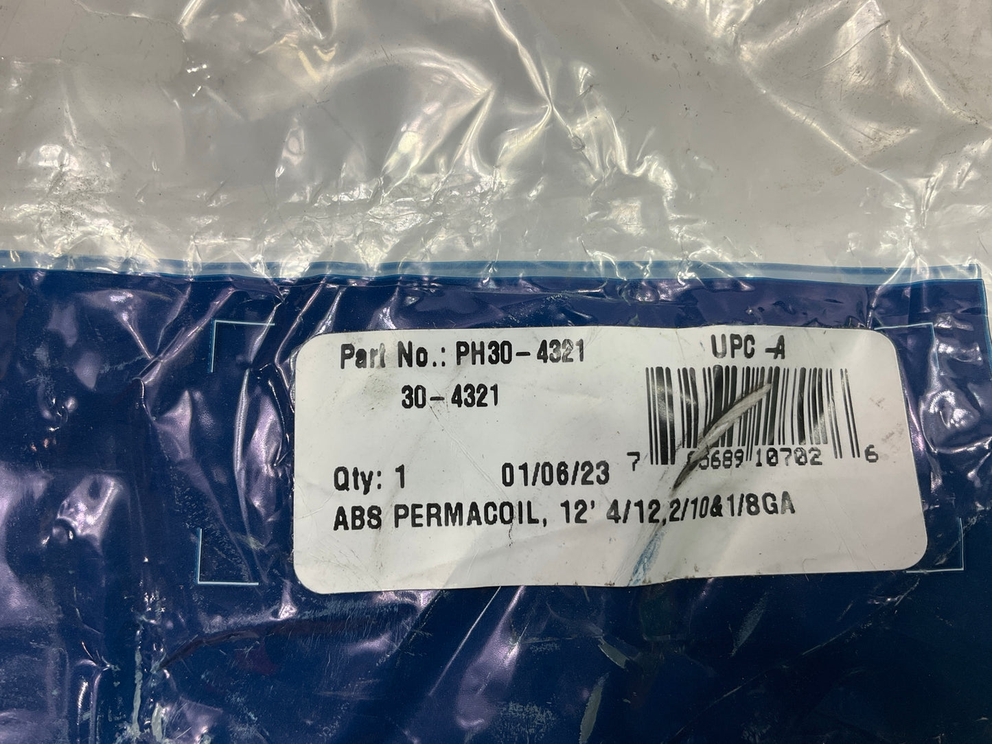 Phillips 30-4321 7-Way Permacoil Cable Assembly, ABS - 4/12, 2/10, GA & 1/8 GA