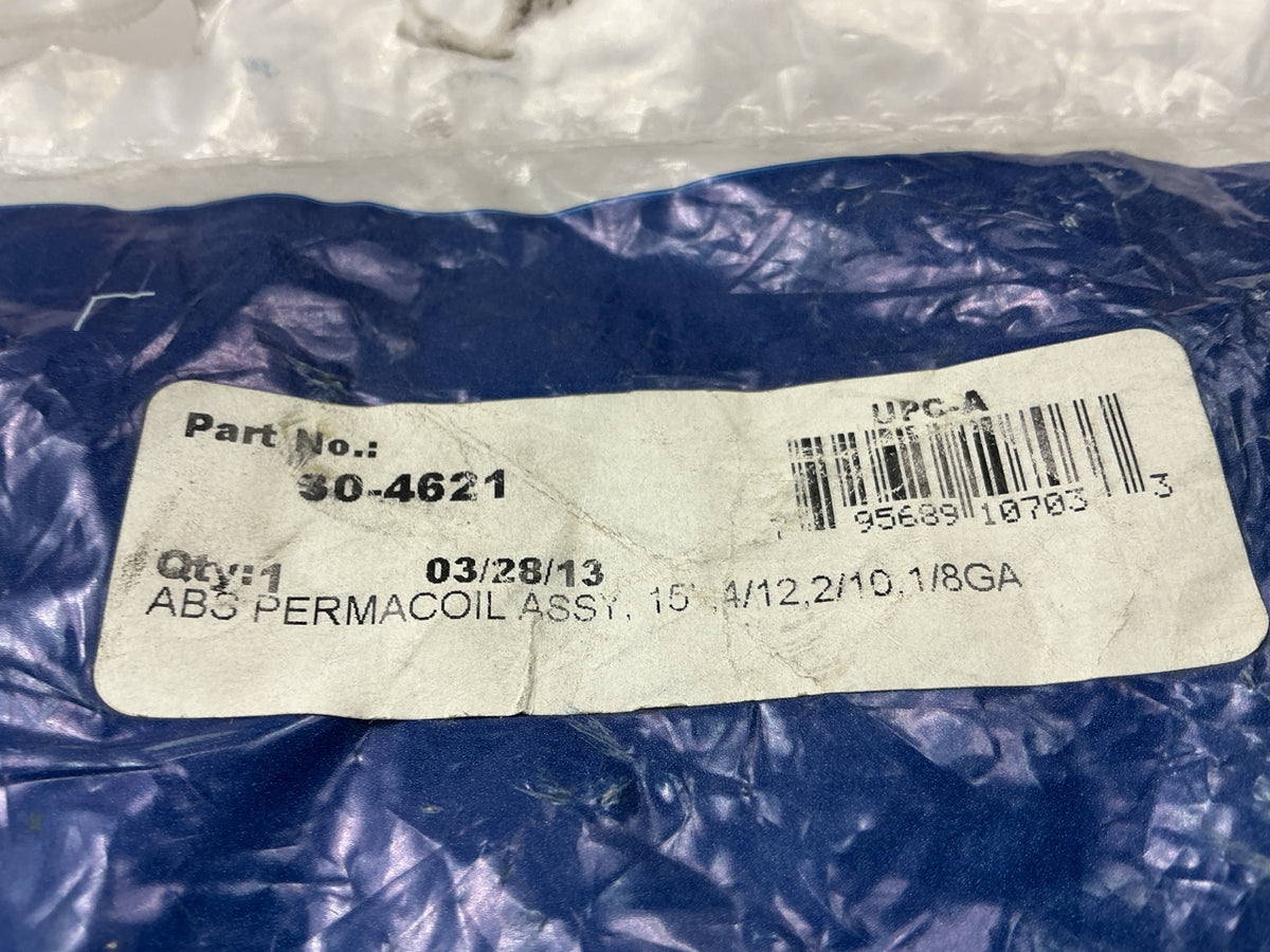 Phillips 30-4621 15' Permacoil 7-Way ABS Coiled Power Cable With 48'' Lead