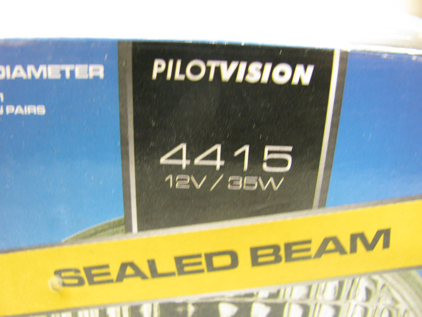 Pilot 4415 Lamp Headlight Bulb - 35 Watts 12 Volts PAR36, G53 Screw Terminals