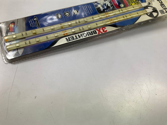 Pilot Automotive CZ-3068B Blue 12'' Hyper LED Light Strip, 2 Piece