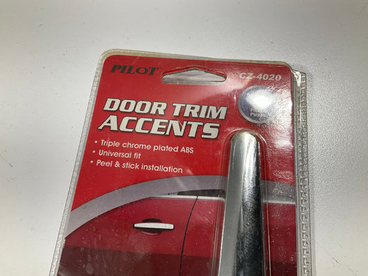 Pilot CZ-4020 Universal Fit Chrome Door Trim, 2 PC