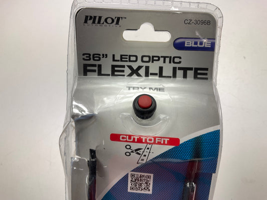 Pilot CZ-3096B - 36'' Opti-Flex Blue LED Light Strip, Bend To Any Shape