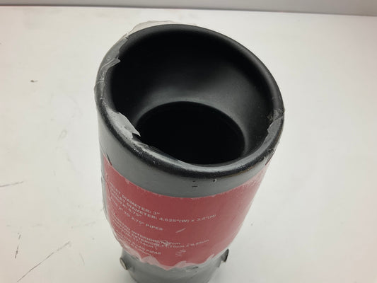 Pilot EX-1017B DC Sports Bolt-on Exhaust Tip, Black, For 2''-2.75'' Exhaust Pipe