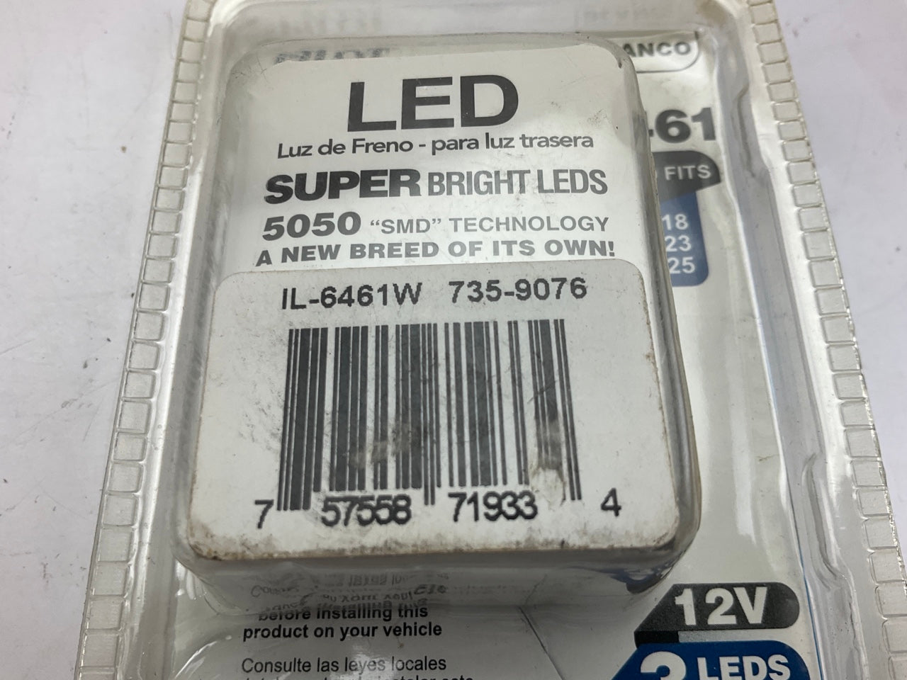 Pilot IL-6461W Super Bright White LED Light Lamp Bulb 12V For 6461 6418 3423