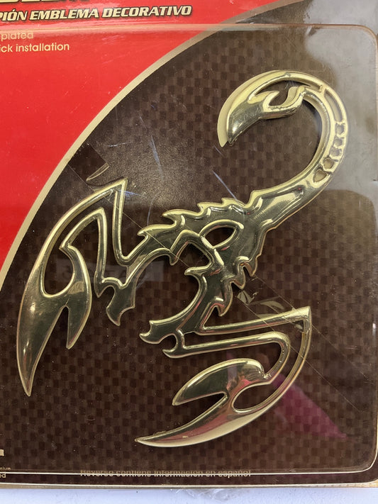 Pilot IP-456 Aluminum Peel & Stick Scorpion Decal Emblem