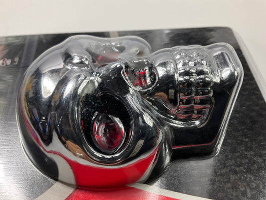 Pilot IP-460 Chrome Skull Stick-on Decorative Emblem
