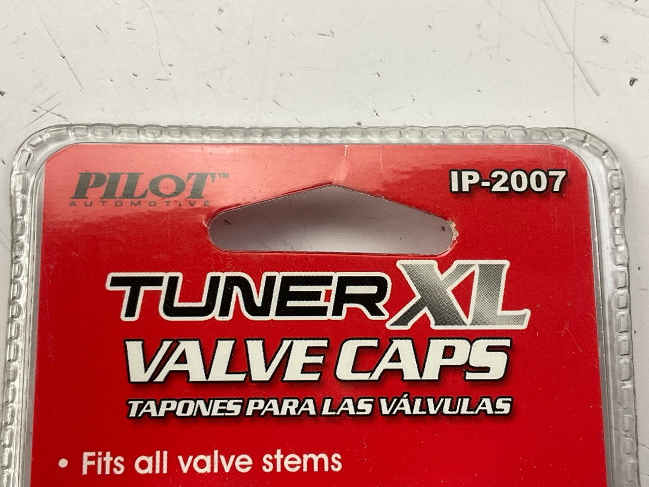 Pilot IP2007 Anodized Aluminum Tire Valve Cap, Silver - Set Of 4