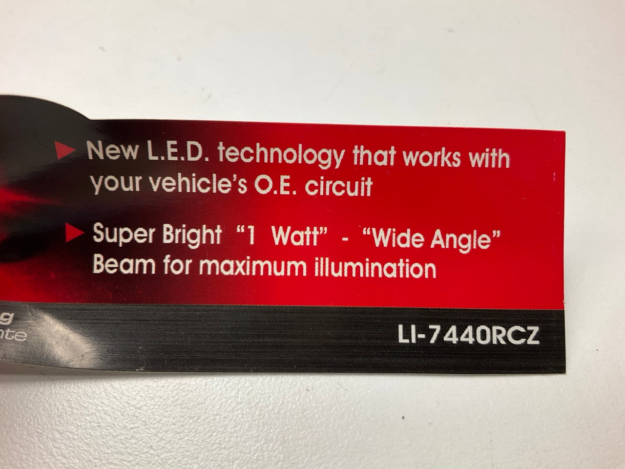 Pilot LI-7440RCZ Wide Angle LED Light Bulbs, Pair, Bulb # 7440