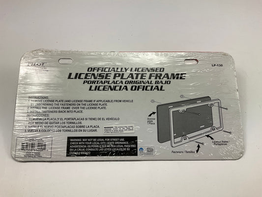 Pilot LP-130 Chrome License Plate Frame For Jeep
