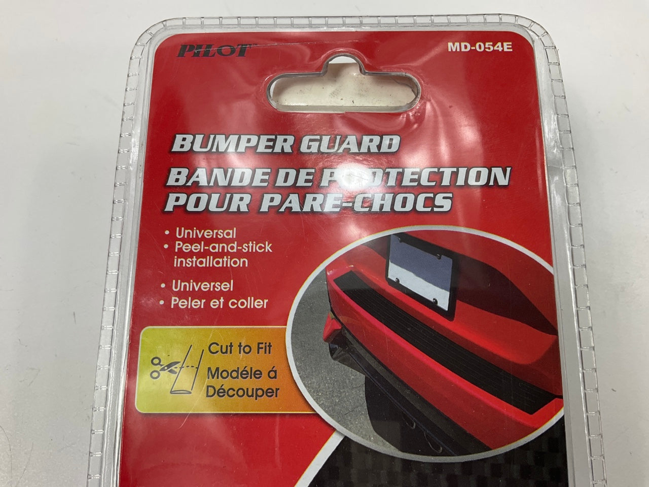 Pilot MD-054E Universal 12'' Peel & Stick Bumper Guard Cut To Fit