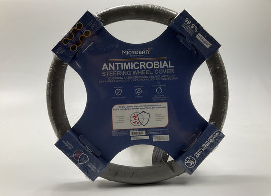 Pilot MIC-001G Steering Wheel Cover 14.5''-15'' Diameter, Antimicrobial