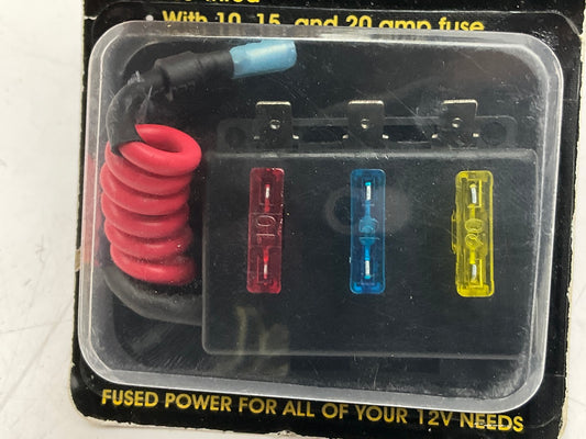 Pilot MS-048 Quick Connect Fuse Block, 10/15/20 AMP, 12V