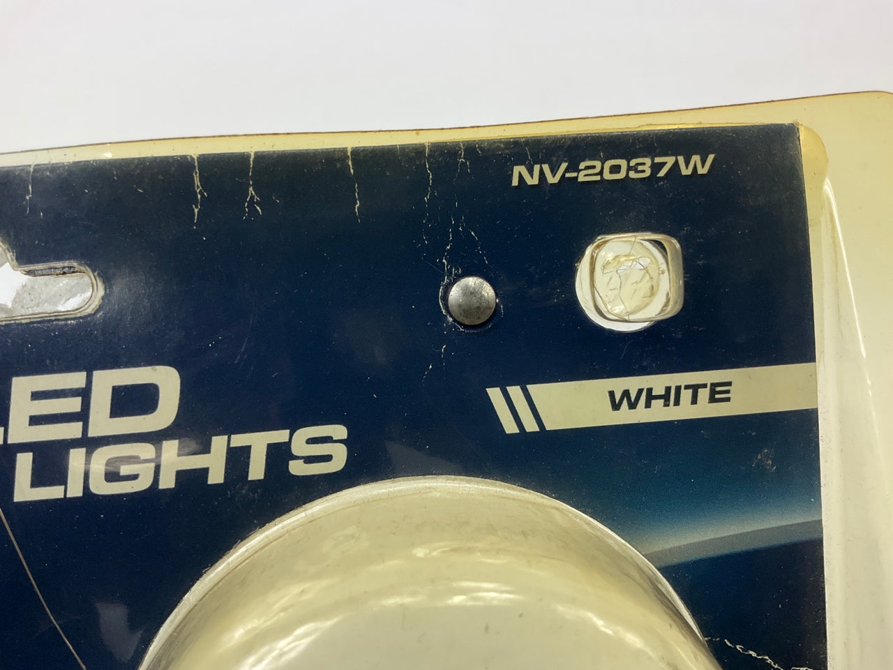 Pilot NV-2037W 3'' Round 4 LED Accent Lights, White, W/ Wiring Harness & Switch