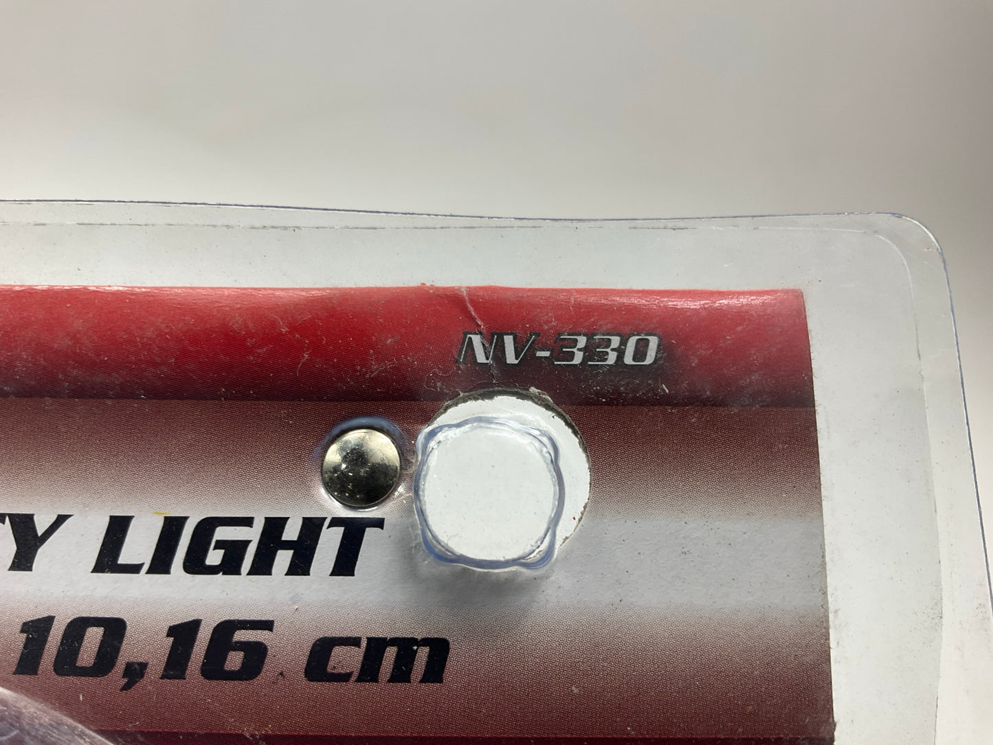 Pilot NV-330 4'' Round Utility Fog / Driving Light Lamp W/ Rubber Housing