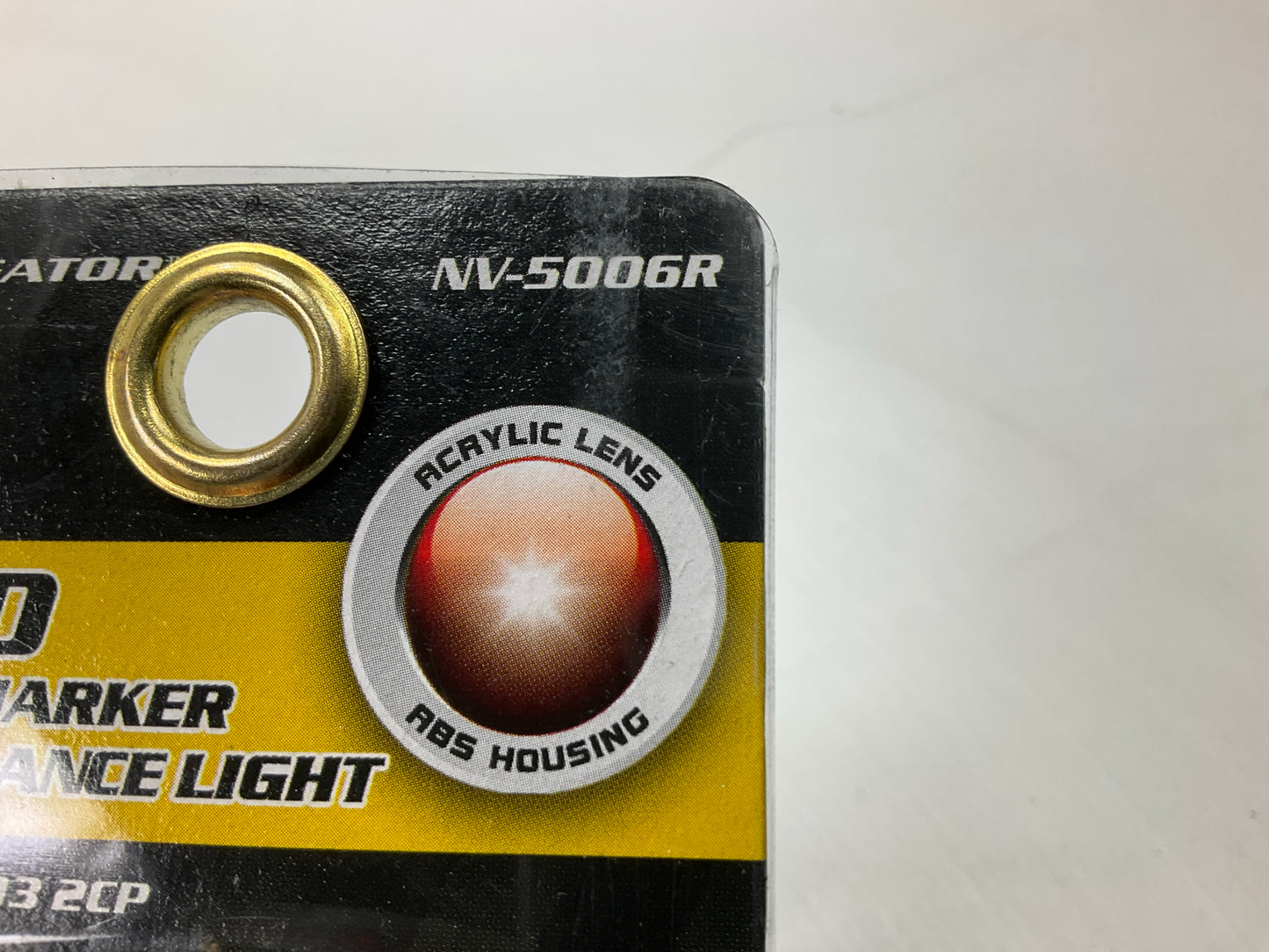 (10) Pilot NV5006R 4'' Red Oval Surface Mount Clearance Side Marker Light Lamps