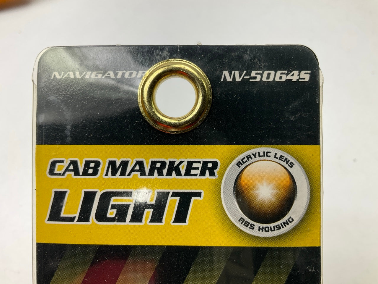 (5) Pilot Teardrop Amber Cab Marker Clearance Lights Lamps 5-1/2''x2-5/16''x1-5/8''