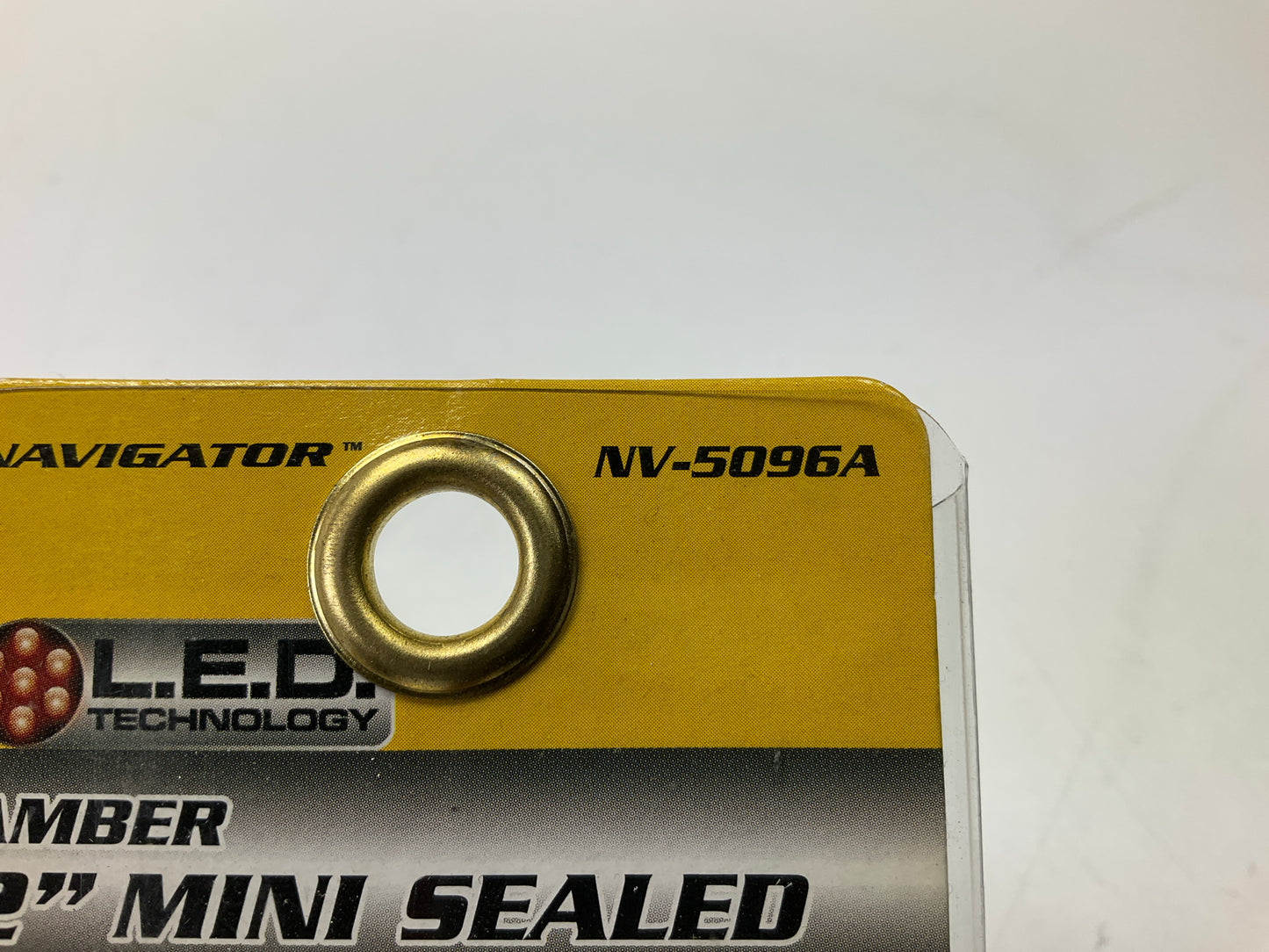 (10) Pilot NV-5096A Mini 4''x1'' Rectangular Amber LED Side Marker Light Lamp