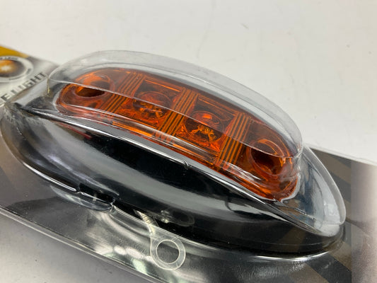 (5) Pilot NV-5166A LED Surface Mount Cab Marker Lamp Lights - 2-5/8'' Amber