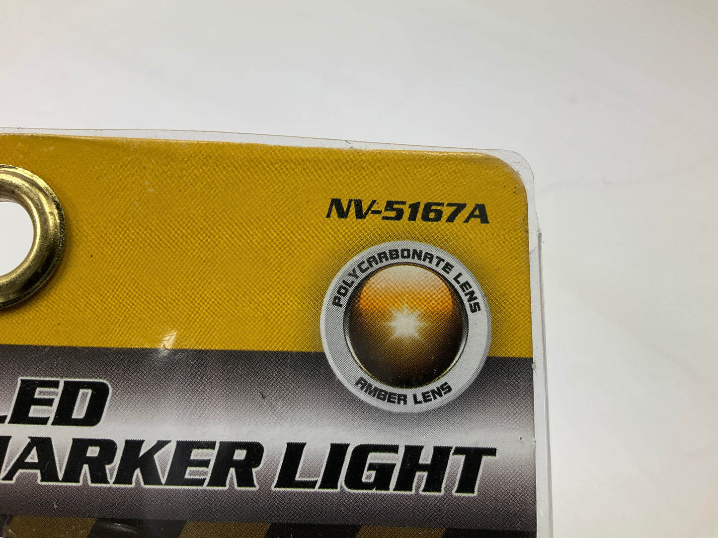 10 Pilot NV5167A Surface Mount, Amber Round 2.5'' Side Marker LED Light Lamps