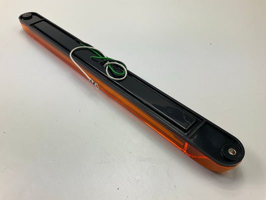Set Of 2 - Pilot NV5169A 17'' Sealed Amber LED Identification Light Bars, 12 Volt