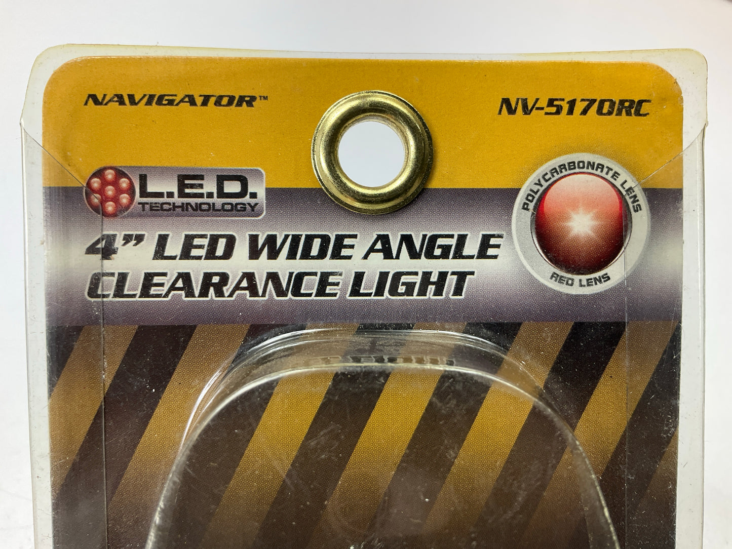 (10) Pilot NV-5170RC 4'' Red Rectangular Surface Mount LED Clearance Side Marker