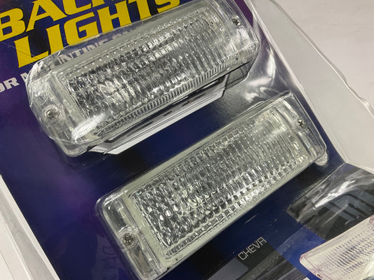 Pilot NV-803 Back Up Lights For Mounting On Trailer Hitch, White Light, 12V 55W