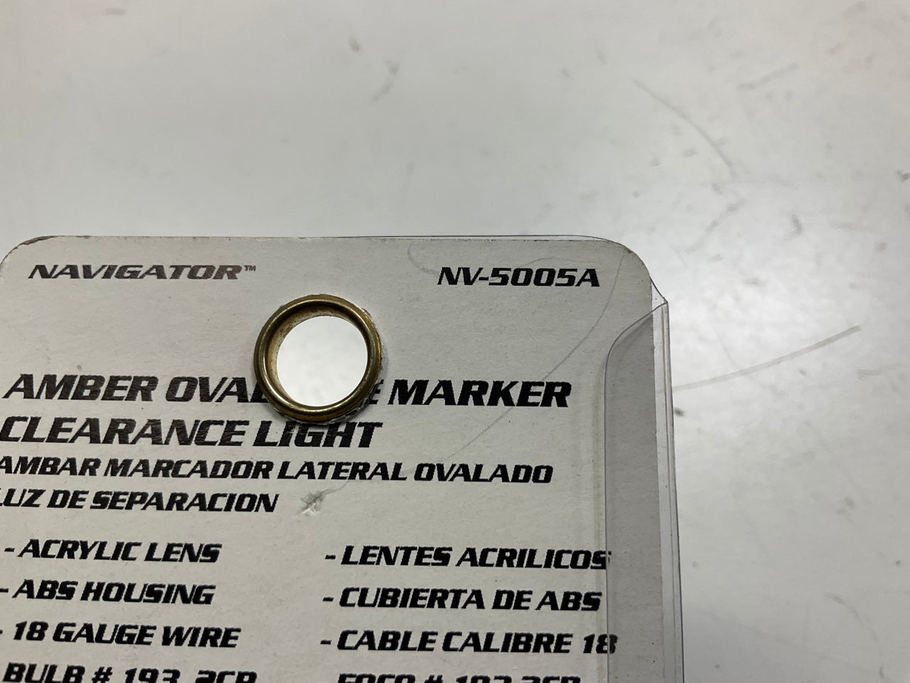 (10) Pilot NV5005A 4'' Amber Oval Surface Mount Clearance Side Marker Light