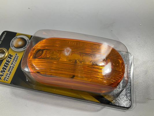 Pilot NV5005A 4'' Amber Oval Surface Mount Clearance Side Marker Light