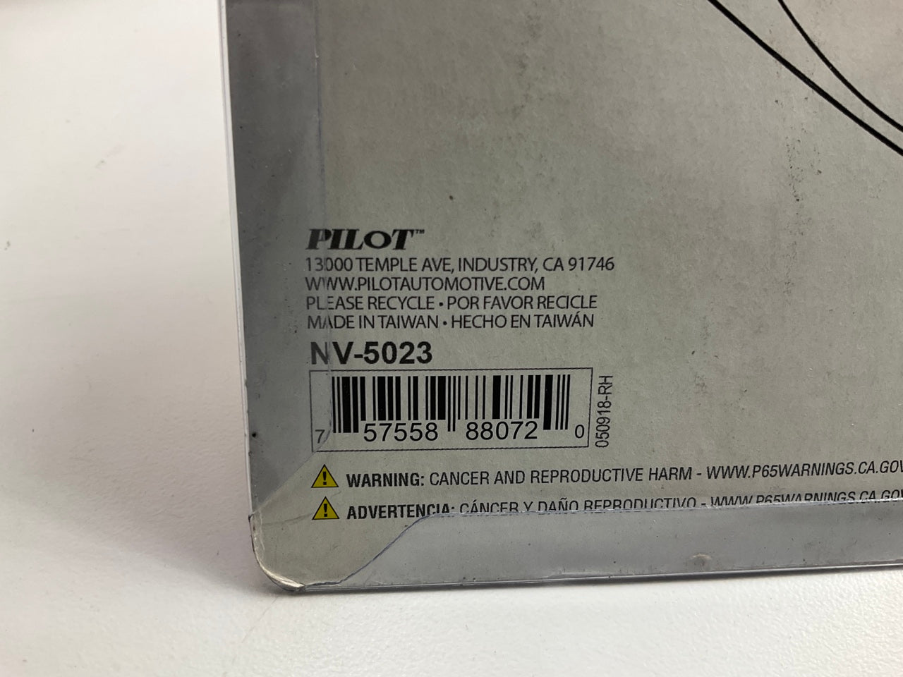 (2) Pilot NV-5023 Stop Brake Tail Light Replacement Lens For Trailer - 4-5/8''