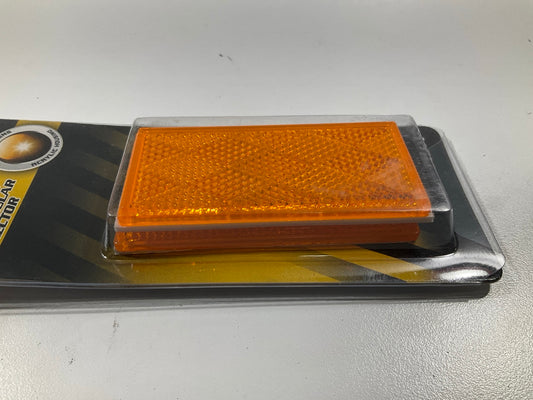 Pilot Automotive NV5040A 2 PC, Rectangular Reflectors Amber, 3-7/32'' X 1-7/16''