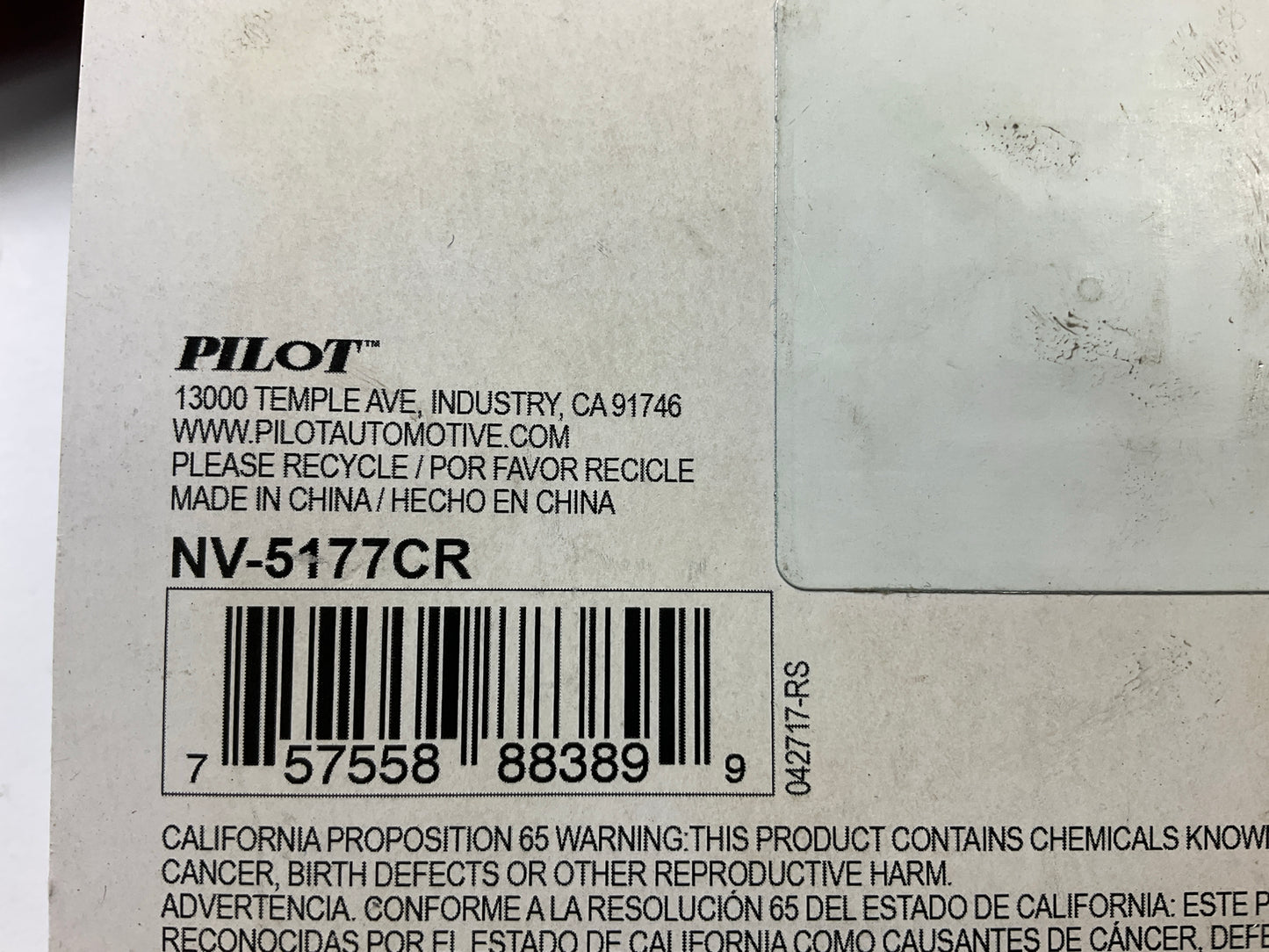 (2) Pilot NV5117CR 4'' Dual Color LED Park, Stop, Reverse Light Lamps