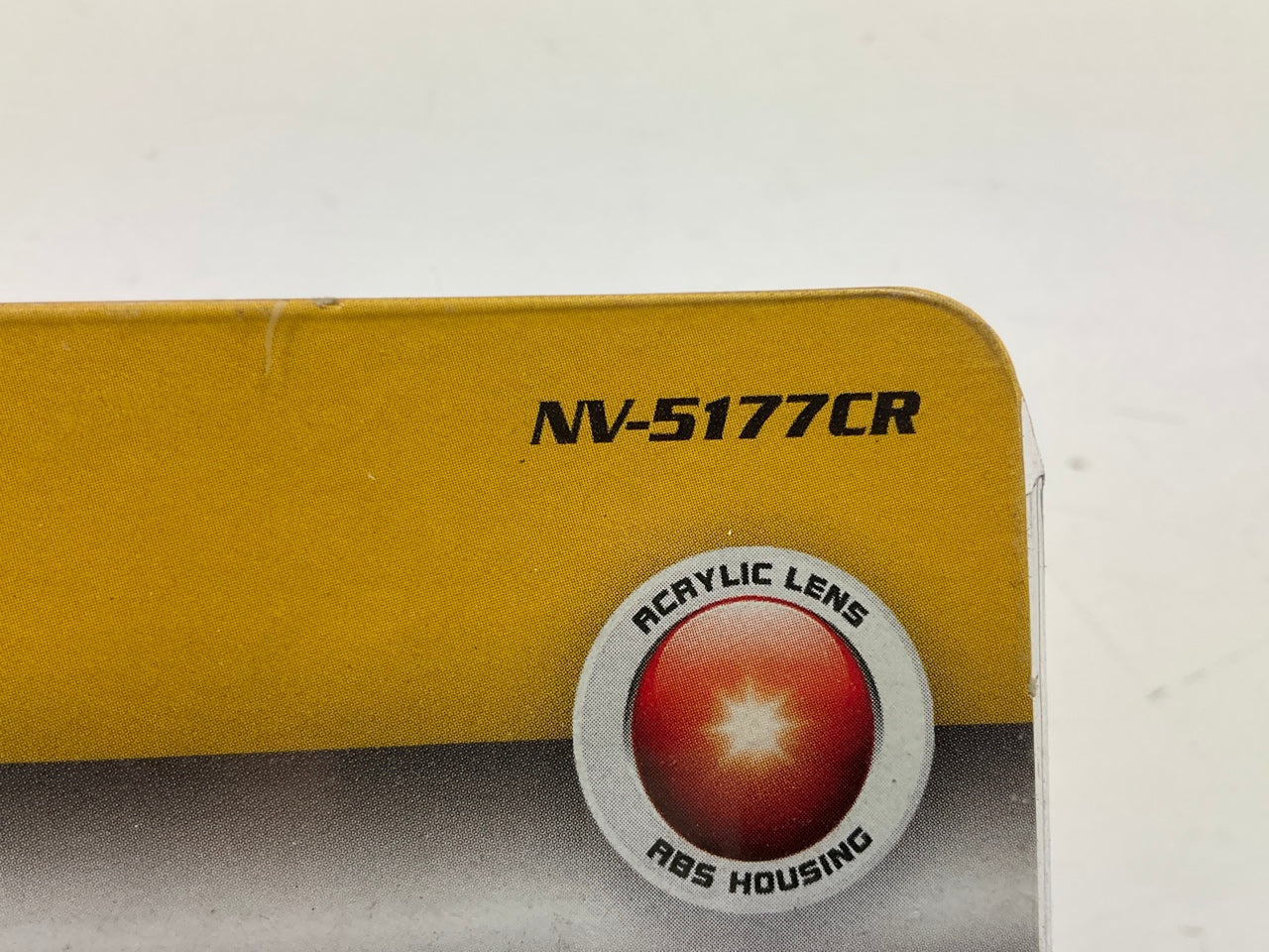 Pilot NV5177CR 4'' Clear/Red Color Clearance Side Marker LED Light 5.9''X5.9''X1.5''