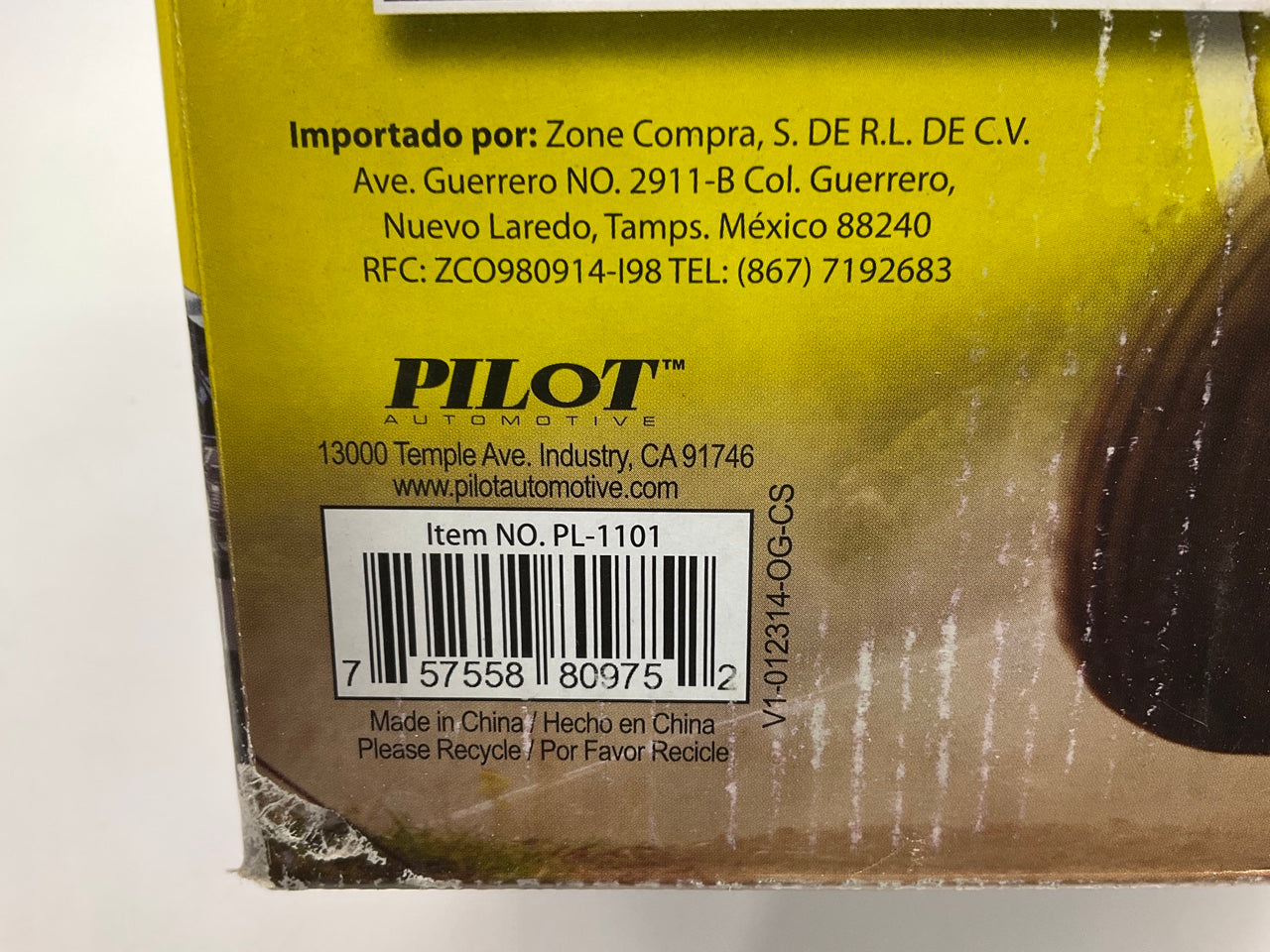 Pilot PL-1101 7'' Round HID Off-Road Work Light 35 Watts LED Lamp