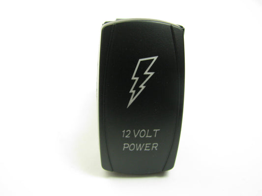 Pilot PL-SW69R RED LED Illuminated 12V Rocker Switch ON-OFF ''12 VOLT POWER''