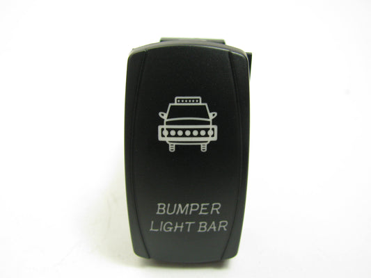 Pilot PL-SW75R 4x4 Bumper Light Bar Red LED Iluminated Rocker ON-OFF Switch 12V