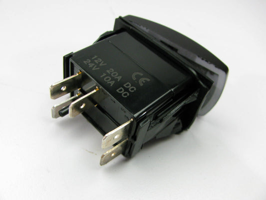 Pilot PLSW69B UNIVERSAL 12V Switch - ''12 VOLT POWER'' BLUE LED Illuminated