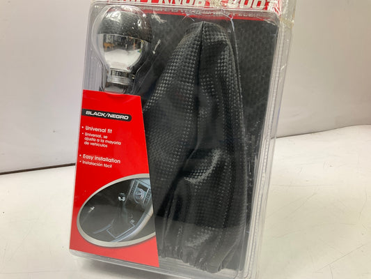 Pilot PM-170CE Manual Transmission Shift Knob & Boot Kit Black, Universal Fit