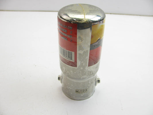 Pilot PM-584 Rectangular Slant Resonated Exhaust Tip Fpr 1.5''- 2'' Exhaust Pipe
