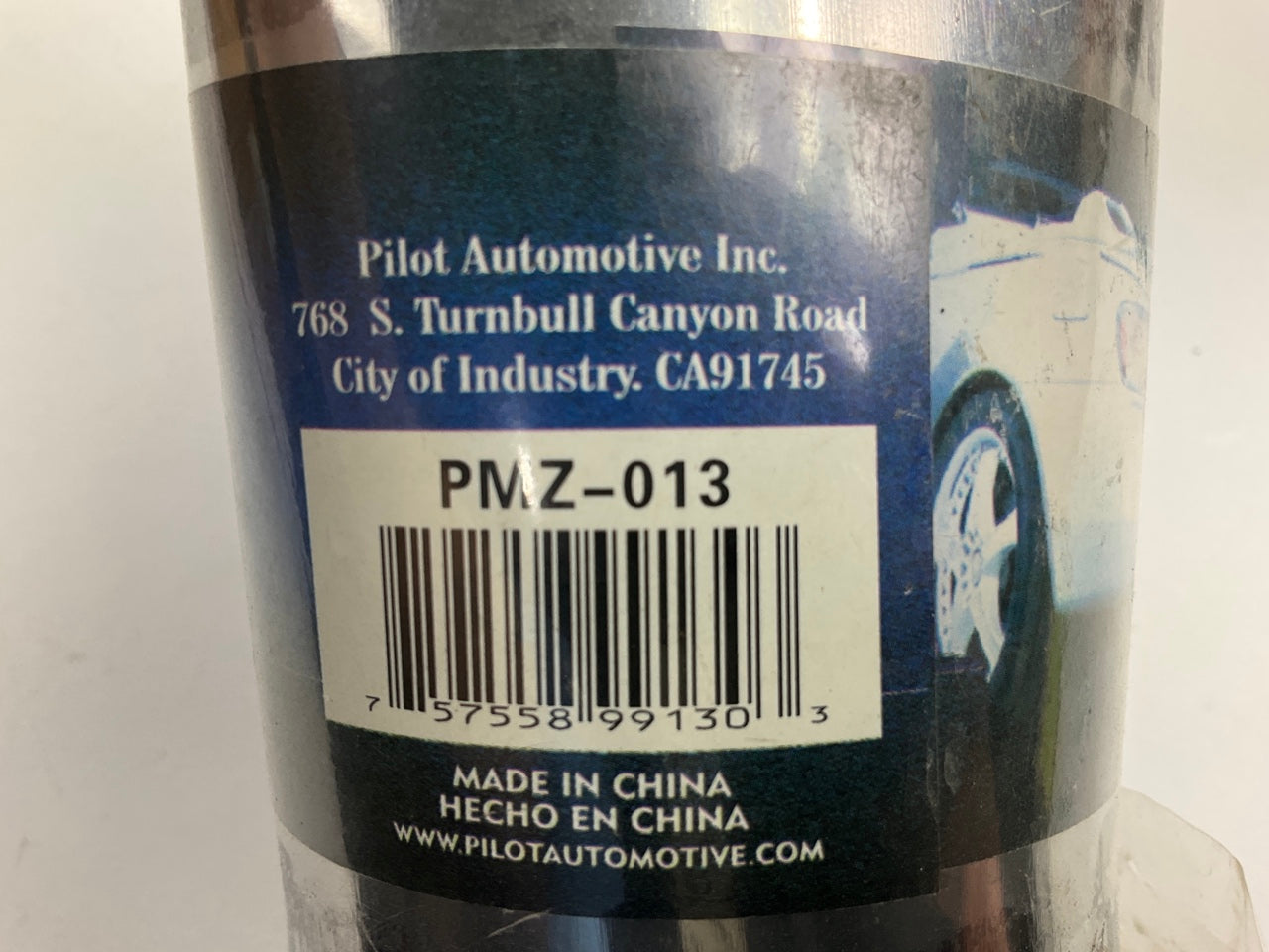 Pilot PMZ-013 Chrome Plated Exhaust Extension Tip 2-5/8'' ID, 7'' Length