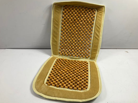 PILOT SC-277T Velvet Bead Seat Cushion, Tan