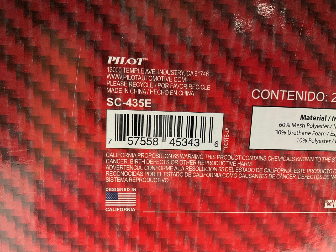 Pilot Automotive SC-435E Rallye Sport Front Seat Covers (PAIR)