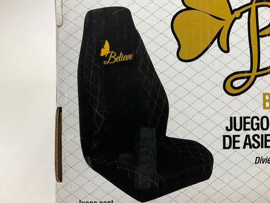 Pilot SC-604 Believe Seat Cover Combo Kit, (2) Front, (1) Rear Bench