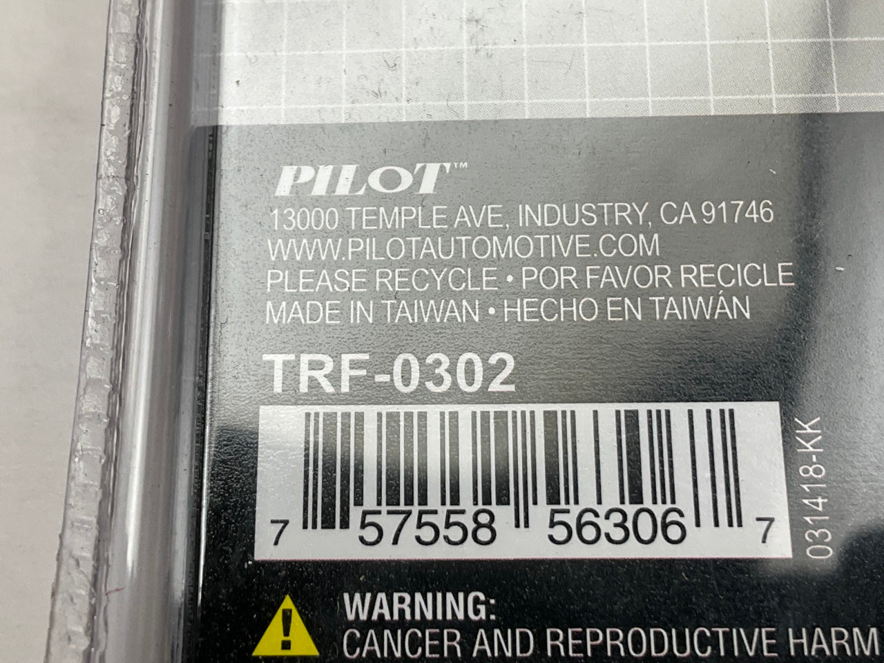 Pilot TRF-0302 AUTOBOT Transformers Head Emblem