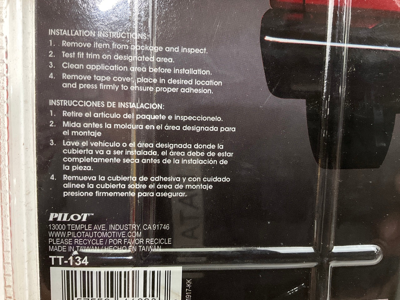 Pilot TT-134 Emblem ''Boricua'' Dual Layer Stainless Steel 3D Design Universal Fit