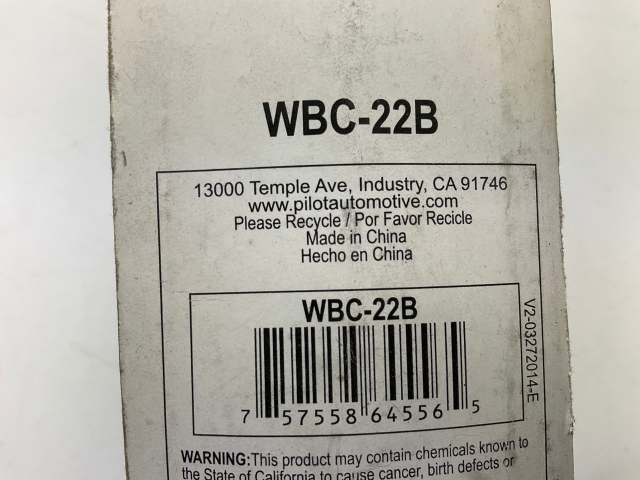 Pilot WBC-22B Sportsblade 22'' Wiper Blade - BLUE