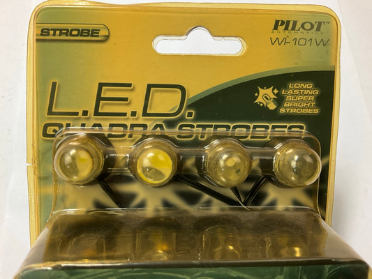 Pilot WI-101W White LED Quadra Strobe Kit With Controller 12V - 4 Piece