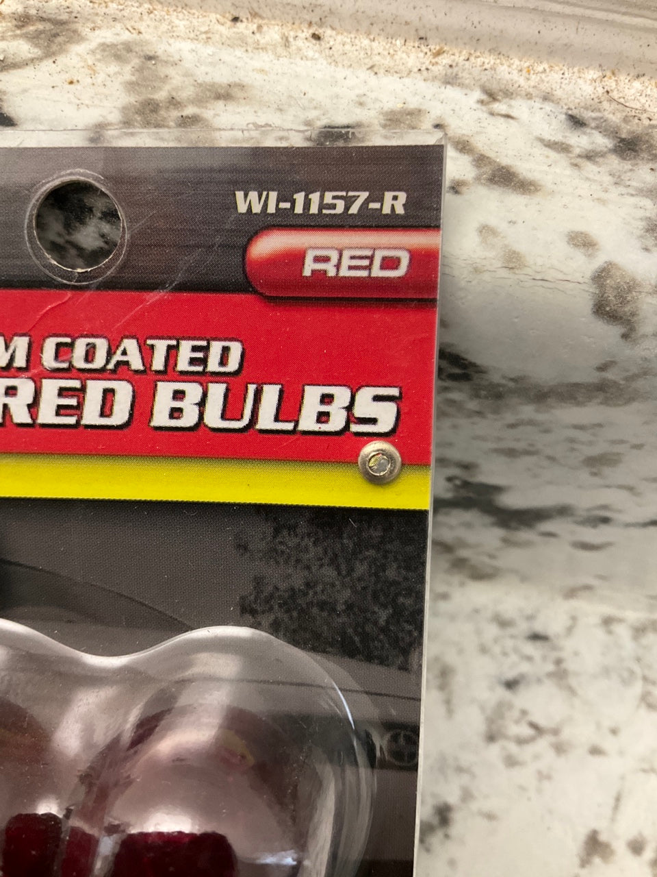 Pilot WI-1157-R RED 1157 Halogen Light Bulbs (PAIR) 7/27W For Accent Lighting